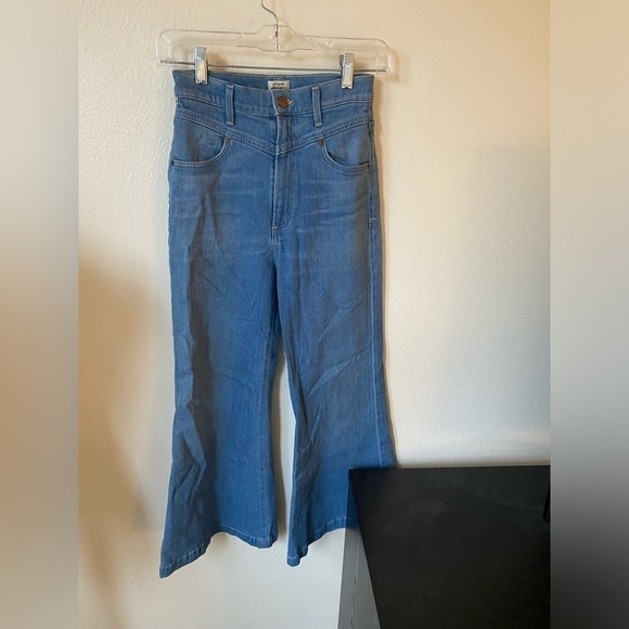 Citizens Of Humanity Women’s Cassie Front Yoke Bell Flare Jeans Size 24 Crop - Picture 4 of 12